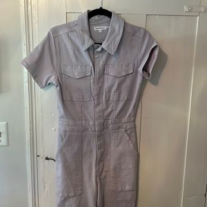 Worn once small lavender Good American fit for success jumpsuit
